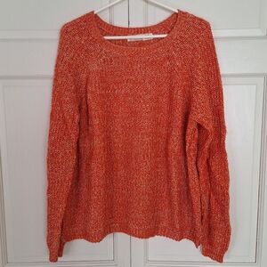 Faded Glory orange sweater